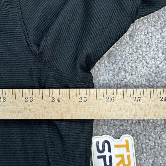 Nike Polo Shirt Mens XL Black DriFIT Golf FJ7035-010 Athletic Performance Henley - Picture 9 of 9